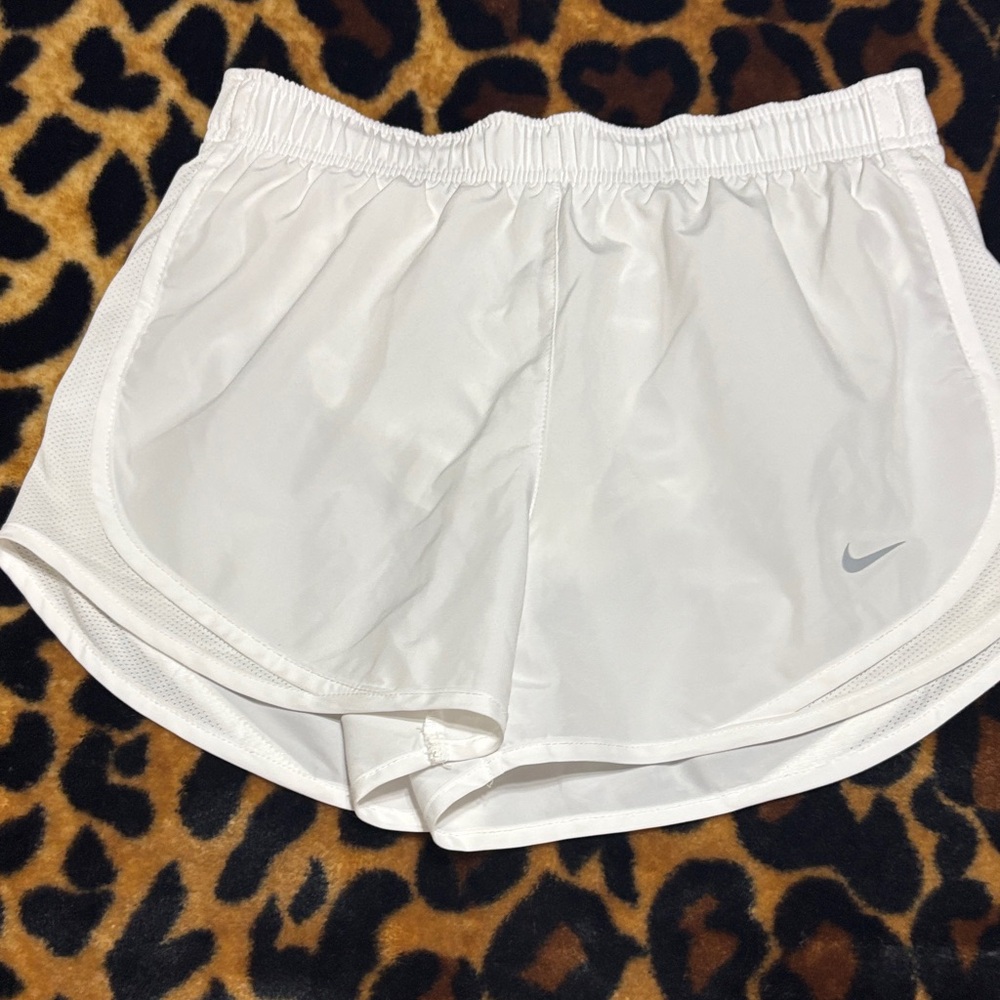 Nike Women's White Athletic Shorts